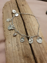 Load image into Gallery viewer, Bracelet- unique molten charm bracelet
