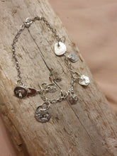 Load image into Gallery viewer, Bracelet- unique molten charm bracelet
