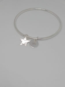 Bangle - Plain with 2 Charms
