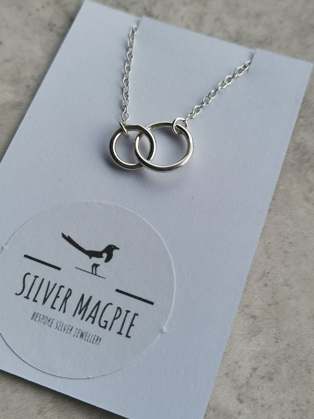 Necklace - Small Eternity Polished Circles