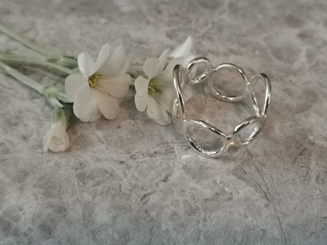 Ring - Circular Polished Bubble Ring