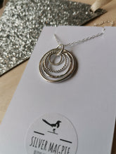 Load image into Gallery viewer, Necklace - Quadruple Hollow Circles
