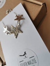 Load image into Gallery viewer, Necklace - Statement Triple Star Necklace
