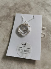 Load image into Gallery viewer, Necklace - Tripple Large Hollow Circles
