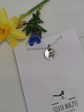 Load image into Gallery viewer, Necklace - Molten Charity Necklace - Peace Oxidised Charm Necklace
