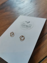Load image into Gallery viewer, Yellow Gold - 9ct Gold Circular Stud Earrings
