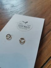 Load image into Gallery viewer, Yellow Gold - 9ct Gold Circular Stud Earrings

