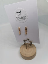 Load image into Gallery viewer, Earrings - Rose Gold Straight Drop Earrings
