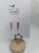 Load image into Gallery viewer, Earrings - Rose Gold Straight Drop Earrings
