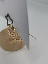 Load image into Gallery viewer, Earrings - Rose Gold Half Hoop Drops
