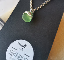 Load image into Gallery viewer, Beach Glass - Green Anklet
